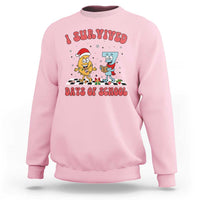 67 Six Seven Christmas Meme Sweatshirt I Survived Days Of School - Wonder Print Shop
