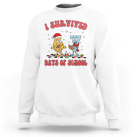 67 Six Seven Christmas Meme Sweatshirt I Survived Days Of School - Wonder Print Shop