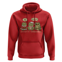 67 Six Seven Christmas Meme Hoodie Funny Frog Christmas Xmas - Wonder Print Shop