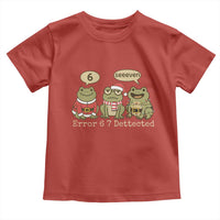 67 Six Seven Christmas Meme Toddler T Shirt Funny Frog Christmas Xmas - Wonder Print Shop