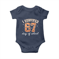 67 Six Seven Meme Baby Onesie I Survived Days Of School - Wonder Print Shop
