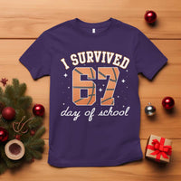 67 Six Seven Meme T Shirt I Survived Days Of School - Wonder Print Shop