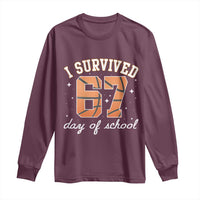 67 Six Seven Meme Long Sleeve Shirt I Survived Days Of School - Wonder Print Shop