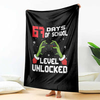 67 Six Seven Christmas Meme Throw Blanket Funny Elf Hand Video Game Xmas - Wonder Print Shop