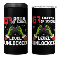 67 Six Seven Christmas Meme 4 in 1 Can Cooler Tumbler Funny Elf Hand Video Game Xmas - Wonder Print Shop