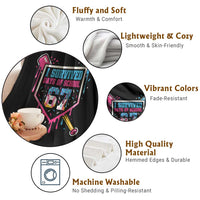 I Survived 67 Days Of School Baseball Ice Cream Throw Blanket Funny Christmas Six Seven Meme - Wonder Print Shop