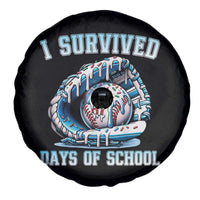 I Survived 67 Days Of School Baseball Glove Ice Cream Spare Tire Cover Funny Christmas Six Seven Meme - Wonder Print Shop