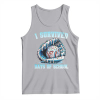 I Survived 67 Days Of School Baseball Glove Ice Cream Tank Top Funny Christmas Six Seven Meme - Wonder Print Shop