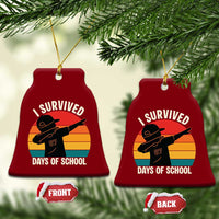 I Survived 67 Days Of School Ceramic Ornament Funny Boys Kids - Wonder Print Shop