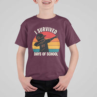 I Survived 67 Days Of School T Shirt For Kid Funny Boys Kids - Wonder Print Shop