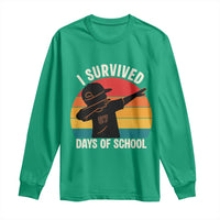 I Survived 67 Days Of School Long Sleeve Shirt Funny Boys Kids - Wonder Print Shop