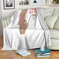 Marcus The Worm Christmas Meme Throw Blanket I Am Going To Fck You - Wonder Print Shop