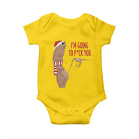 Marcus The Worm Christmas Meme Baby Onesie I Am Going To Fck You - Wonder Print Shop