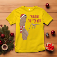 Marcus The Worm Christmas Meme T Shirt I Am Going To Fck You - Wonder Print Shop