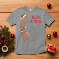 Marcus The Worm Christmas Meme T Shirt I Am Going To Fck You - Wonder Print Shop