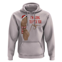 Marcus The Worm Christmas Meme Hoodie I Am Going To Fck You - Wonder Print Shop