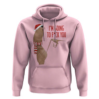 Marcus The Worm Christmas Meme Hoodie I Am Going To Fck You - Wonder Print Shop