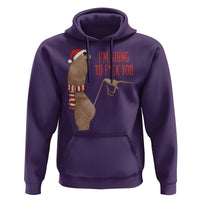 Marcus The Worm Christmas Meme Hoodie I Am Going To Fck You - Wonder Print Shop
