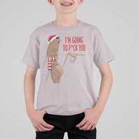 Marcus The Worm Christmas Meme T Shirt For Kid I Am Going To Fck You - Wonder Print Shop