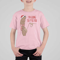 Marcus The Worm Christmas Meme T Shirt For Kid I Am Going To Fck You - Wonder Print Shop