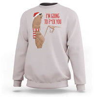 Marcus The Worm Christmas Meme Sweatshirt I Am Going To Fck You - Wonder Print Shop