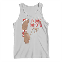 Marcus The Worm Christmas Meme Tank Top I Am Going To Fck You - Wonder Print Shop