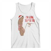Marcus The Worm Christmas Meme Tank Top I Am Going To Fck You - Wonder Print Shop