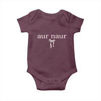 Aur Naur Baby Onesie Funny Sarcastic Oh No Australian Accent