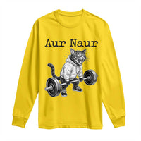 Aur Naur Raccoon Meme Long Sleeve Shirt Funny Sarcastic Oh No Australian Accent