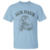 Aur Naur Raccoon St Patricks Day T Shirt Funny Sarcastic Oh No Australian Accent