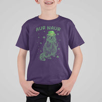 Aur Naur Cowboy Raccoon Meme T Shirt For Kid Funny Sarcastic Oh No Australian Accent