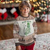 Aur Naur Cowboy Raccoon Meme Ugly Christmas Sweater Funny Sarcastic Oh No Australian Accent