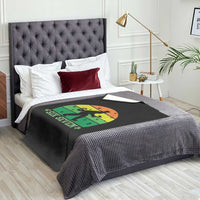 Aur NaurCowboy Raccoon Meme Throw Blanket Funny Sarcastic Oh No Australian Accent