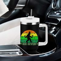Aur NaurCowboy Raccoon Meme Tumbler With Handle Funny Sarcastic Oh No Australian Accent