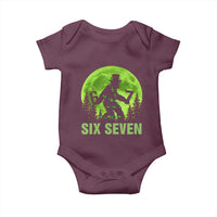Funny Bigfoot St Patricks Day Baby Onesie Sasquatch Hiding Moon Forest Meme