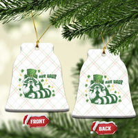 AUR Naur Raccoon St Patricks Day Meme Ceramic Ornament Funny Sarcastic Oh No Australian Accent