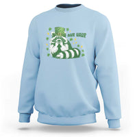 AUR Naur Raccoon St Patricks Day Meme Sweatshirt Funny Sarcastic Oh No Australian Accent