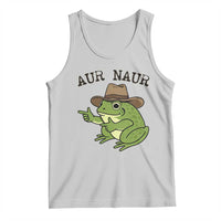 AUR Naur Cowboy Frog Meme Tank Top Funny Sarcastic Oh No Australian Accent