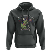 New Dad Frog 4th of July Hoodie Off to Commit Dad Foolery