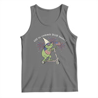 New Dad Frog 4th of July Tank Top Off to Commit Dad Foolery