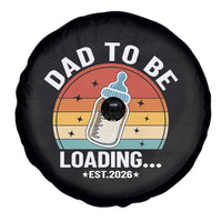 Dad to Be 2026 Spare Tire Cover Funny Pregnancy Announcement Gift