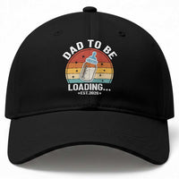 Dad to Be 2026 Baseball Cap Funny Pregnancy Announcement Gift