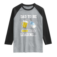 Dad to Be 2026 Raglan Shirt Funny Pregnancy Reveal