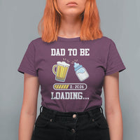 Dad to Be 2026 T Shirt For Women Funny Pregnancy Reveal