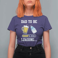 Dad to Be 2026 T Shirt For Women Funny Pregnancy Reveal