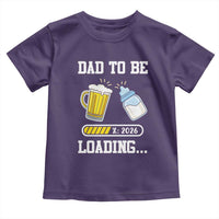 Dad to Be 2026 Toddler T Shirt Funny Pregnancy Reveal