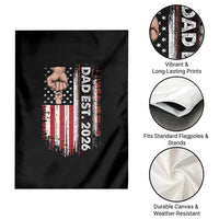 New Dad 2026 Garden Flag Patriotic US American Flag Gifts Fathers Day