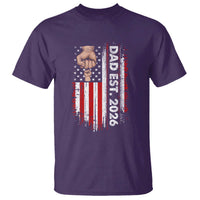 New Dad 2026 T Shirt Patriotic US American Flag Gifts Fathers Day