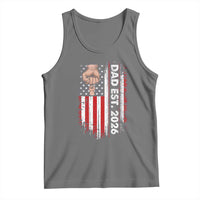 New Dad 2026 Tank Top Patriotic US American Flag Gifts Fathers Day