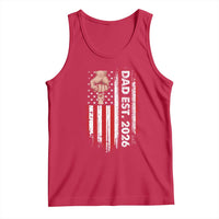 New Dad 2026 Tank Top Patriotic US American Flag Gifts Fathers Day